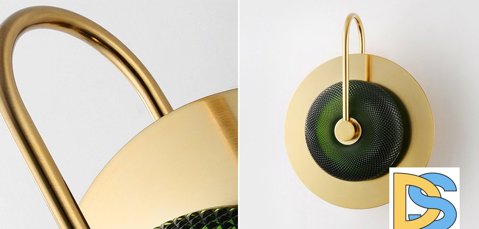 Настенный светильник ImperiumLoft Green Disk 144298-22