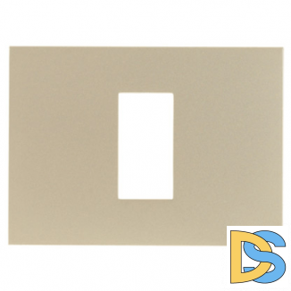 Рамка итальянский стандарт 1 модуль ABB Zenit Шампань