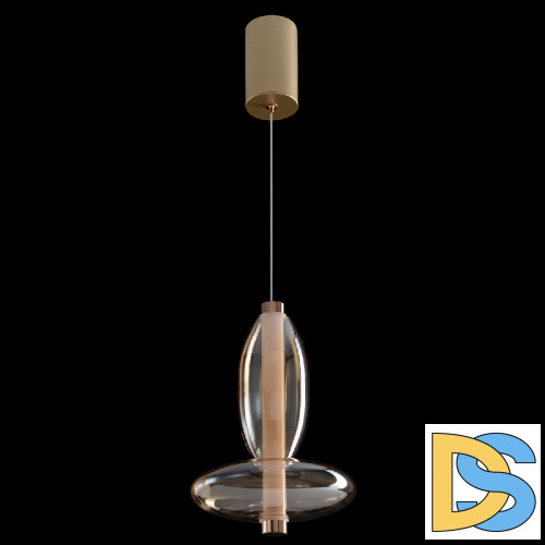 Подвесной светильник Crystal Lux QUASAR SP7W LED AMBER