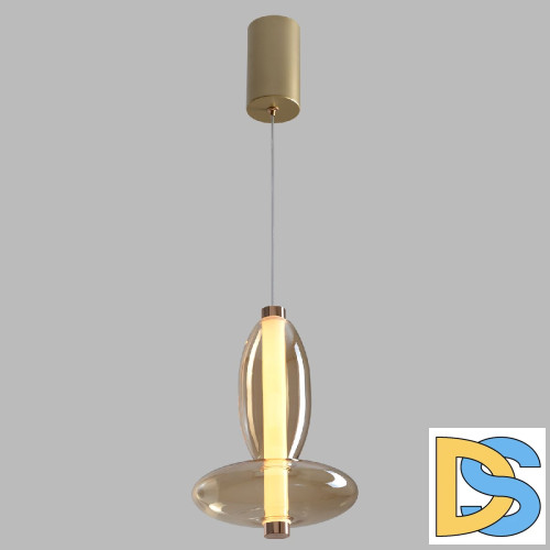 Подвесной светильник Crystal Lux QUASAR SP7W LED AMBER