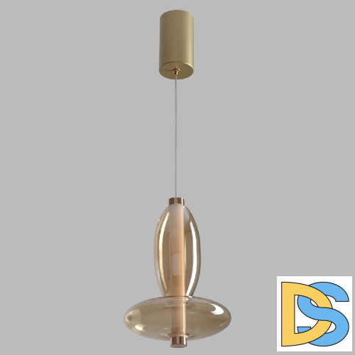 Подвесной светильник Crystal Lux QUASAR SP7W LED AMBER