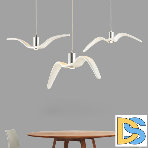 Подвесной светильник ImperiumLoft Brokis Night Birds 183500-22