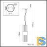 Подвесной светильник Odeon Light VIKETA 4786/2