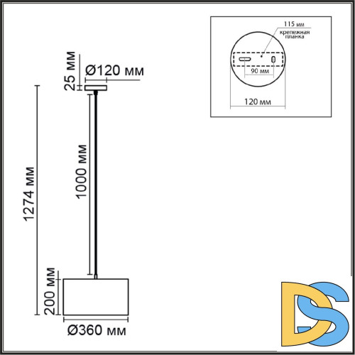Подвесной светильник Lumion Nikki Moderni 8251/2