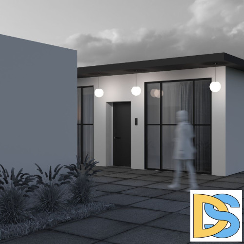 Уличный подвесной светильник Maytoni Erda O594PL-01B