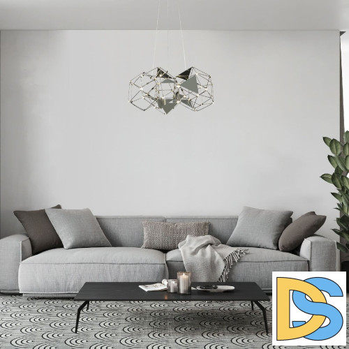 Подвесной светильник Eurosvet Uma 90369/5 черный жемчуг a065032