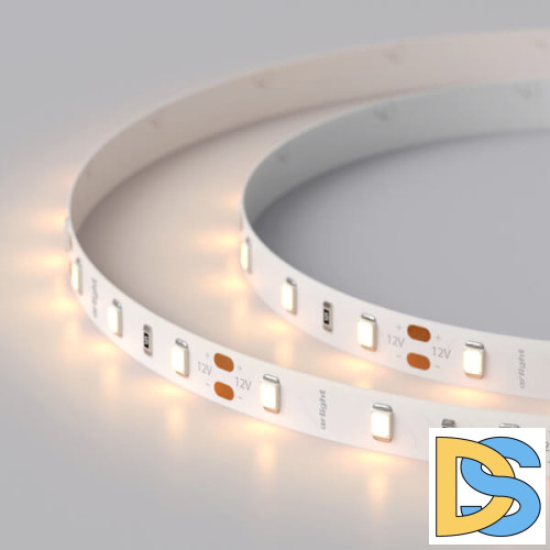 Светодиодная лента Arlight RT-A60-8mm 12V Warm2400 (7.2 W/m, IP20, 2835, 5m) 018108(2)