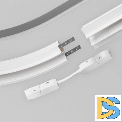 Коннектор для шинопровода Maytoni Magnetic track system Exility TRA034CS-W