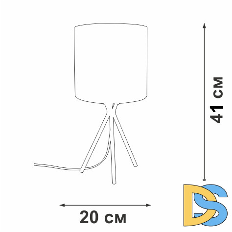 Настольная лампа Vitaluce V29570-1/1L