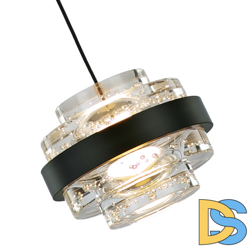 Подвесной светильник Delight Collection MD22030002 MD22030002-1A black/clear
