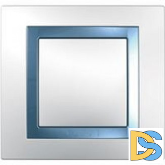 Декоративная вставка, Голубой лед, серия Unica, Schneider Electric