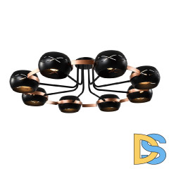 Потолочная люстра IMEX Solar MD.21743-8-S-BK+CP