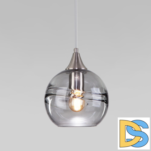 Подвесной светильник Eurosvet Lotus 50221/1 дымчатый