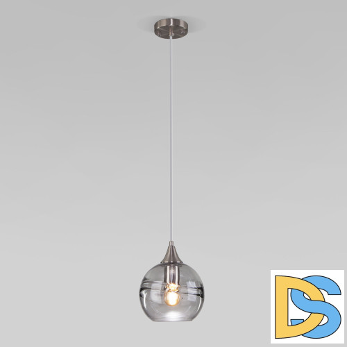 Подвесной светильник Eurosvet Lotus 50221/1 дымчатый