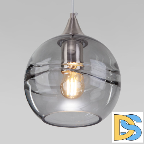 Подвесной светильник Eurosvet Lotus 50221/1 дымчатый