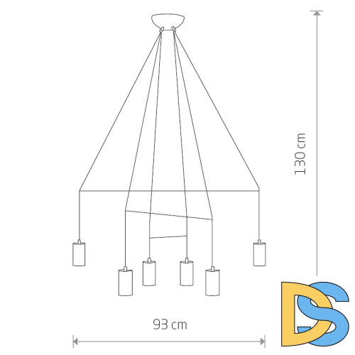 Подвесная люстра Nowodvorski Imbria 7956
