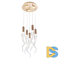 Каскадная люстра Modestyle MS.89135.5 GD