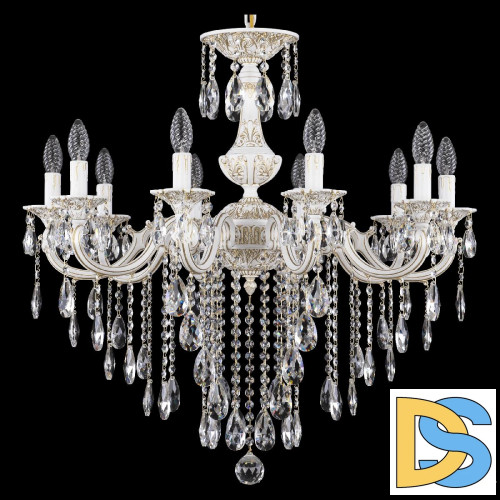 Подвесная люстра Bohemia Ivele Crystal AL78101/10/250 B WMG