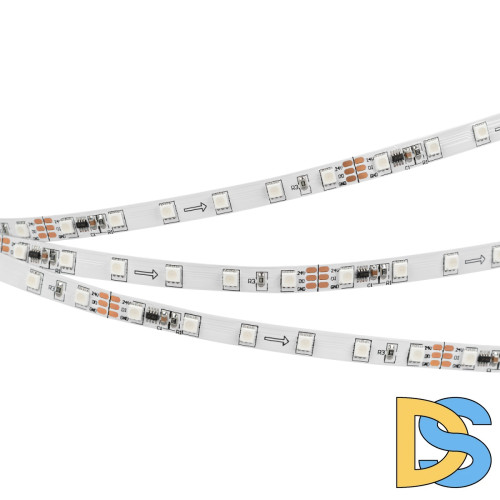 Светодиодная лента Arlight SPI-F72-7mm 24V RGB-PX6 (14.4 W/m, IP20, 3535, 5m) 030195(2)