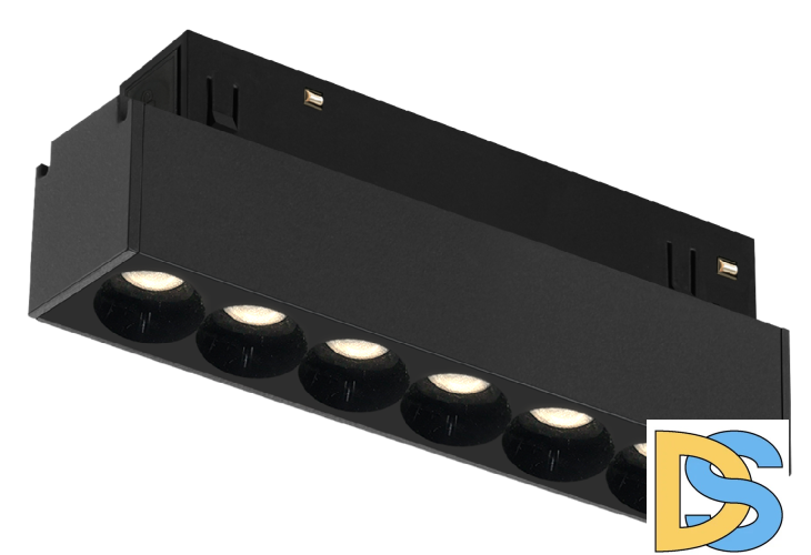 Трековый магнитный светильник iLedex Vision SMART 4822-002-L120-6W-38DG-BK