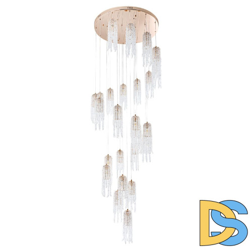 Каскадная люстра Modelux ML.6688.25 GD