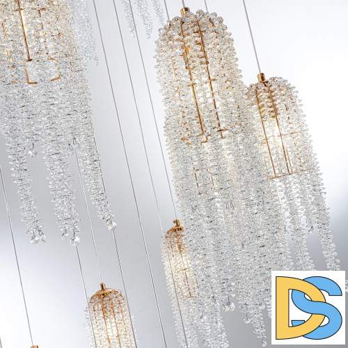 Каскадная люстра Modelux ML.6688.25 GD