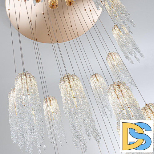 Каскадная люстра Modelux ML.6688.25 GD