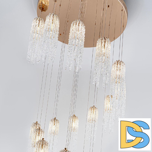 Каскадная люстра Modelux ML.6688.25 GD