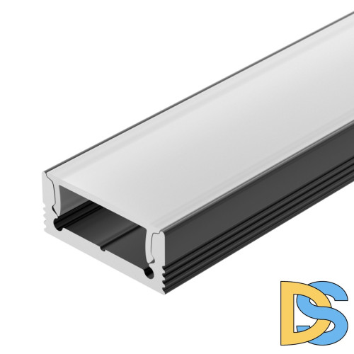 Алюминиевый профиль Arlight SL-SLIM-H7-2000 BLACK 037110
