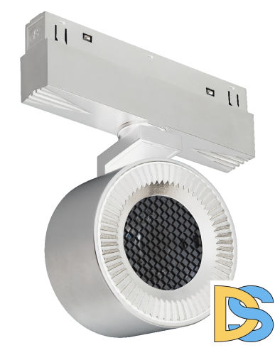 Трековый магнитный светильник iLedex Vision 4822-010-D82-12W-38DG-4000K WH (WALL WASHER)
