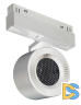 Трековый магнитный светильник iLedex Vision 4822-010-D82-12W-38DG-4000K WH (WALL WASHER)