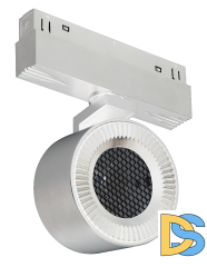 Трековый магнитный светильник iLedex Vision 4822-010-D82-12W-38DG-4000K WH (WALL WASHER)