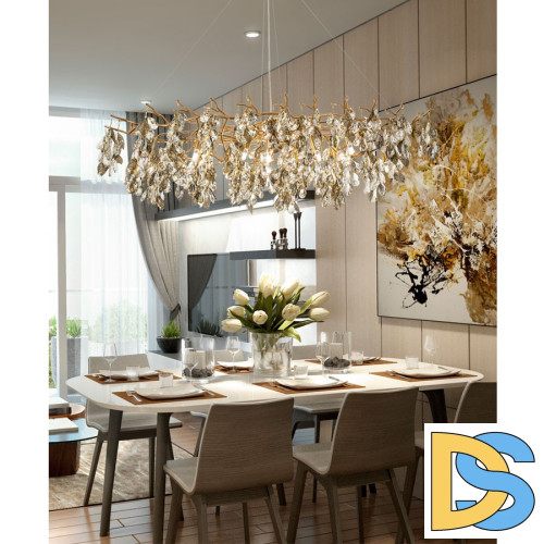 Подвесная люстра Modestyle MS.2111.1200 GD