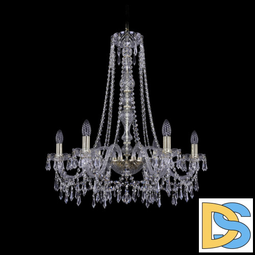 Подвесная люстра Bohemia Ivele Crystal 1403/6/240/h-76 G