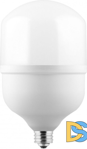 Лампа светодиодная Feron E27-E40 70W 6400K Цилиндр Матовая LB-65 25783