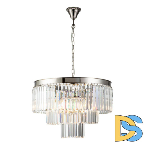 Подвесная люстра iLamp Triumph 7383/8P Nickel