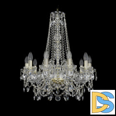 Подвесная люстра Bohemia Ivele Crystal 1411/10/195/h-70 G