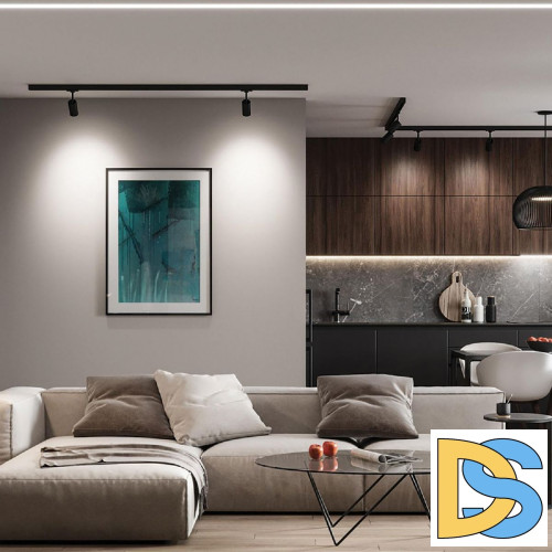 Трековый трехфазный светильник Feron AL103 MarketBright 51002