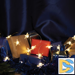 Светодиодная гирлянда линейная Звездочки Feron CL589 51445