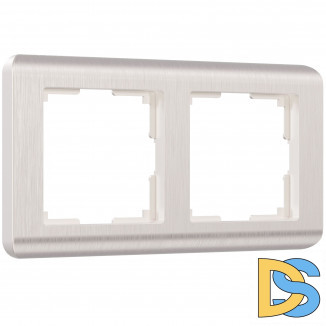 Рамка на 2 поста (перламутровый) W0022113