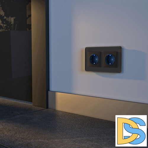 Розетка с подсветкой Werkel 4690389171727 W1171408