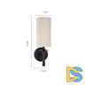 Бра DeLight Collection Wall lamp MT8865-1W black
