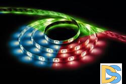 Светодиодная влагозащищенная лента Feron 14,4W/m 60LED/m 5050SMD RGB 5M LS607 27651