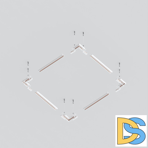 Шинопровод магнитный Maytoni Exility TRXM034-R-412W