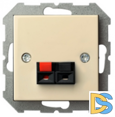 Розетка аудио Epsilon 1-ая слоновая кость