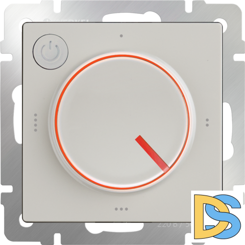 Терморегулятор электромеханический для теплого пола Werkel (слоновая кость) W1151103