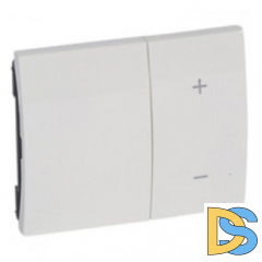 Лицевая панель для нажимного светорегулятора Legrand Galea Life - белая