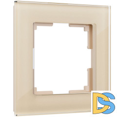 Рамка на 1 пост Werkel Favorit (шампань,стекло) W0011111