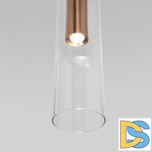 Подвесной светильник Eurosvet Swan 50253/1 LED латунь a063268