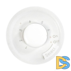 Лицевая панель Legrand Celiane термостата с датчиком для теплого пола белая 068249